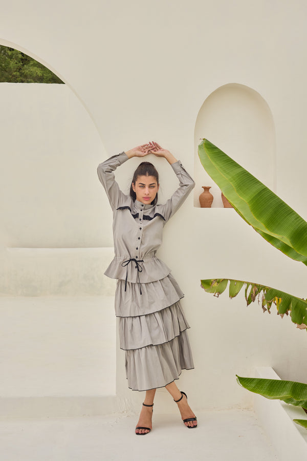Steam Skirt Co-Ord Set