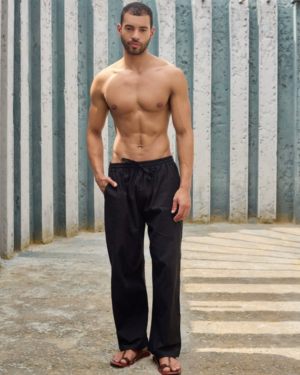 Ebony Pull On Trouser