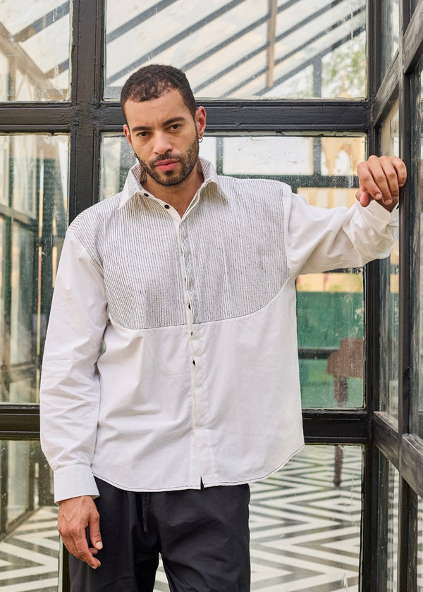 White Pintex Shirt