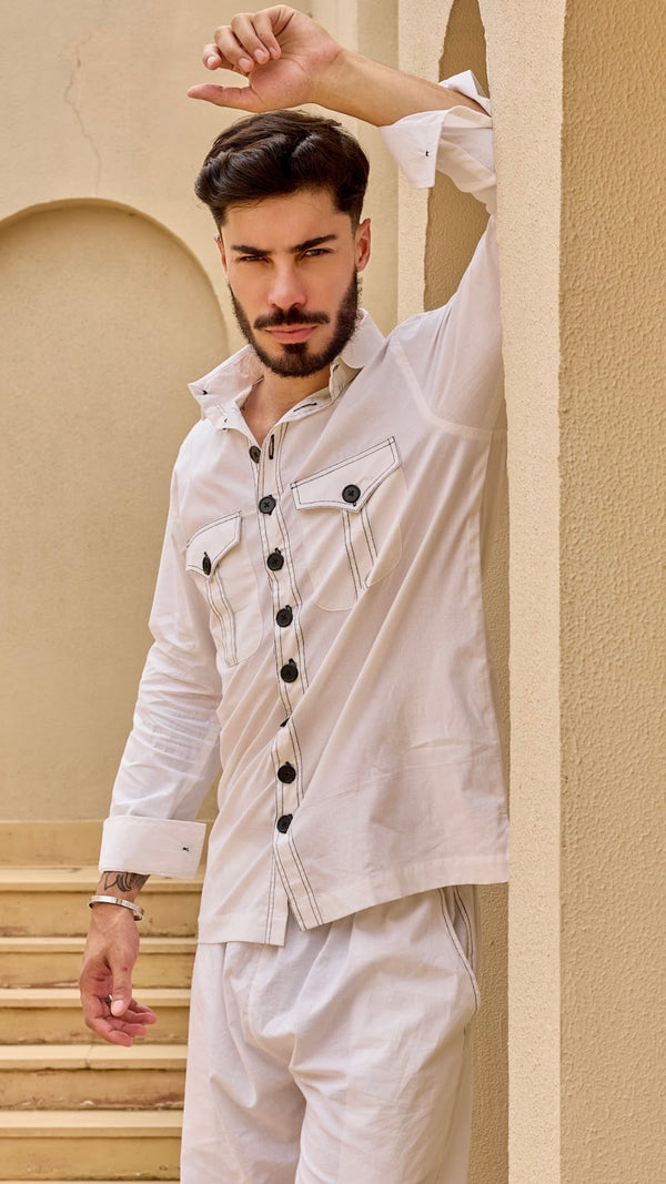 White Hunter Shirt