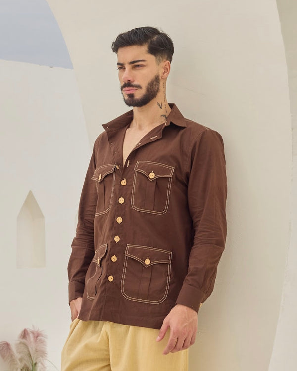 Brown Hunter Shirt