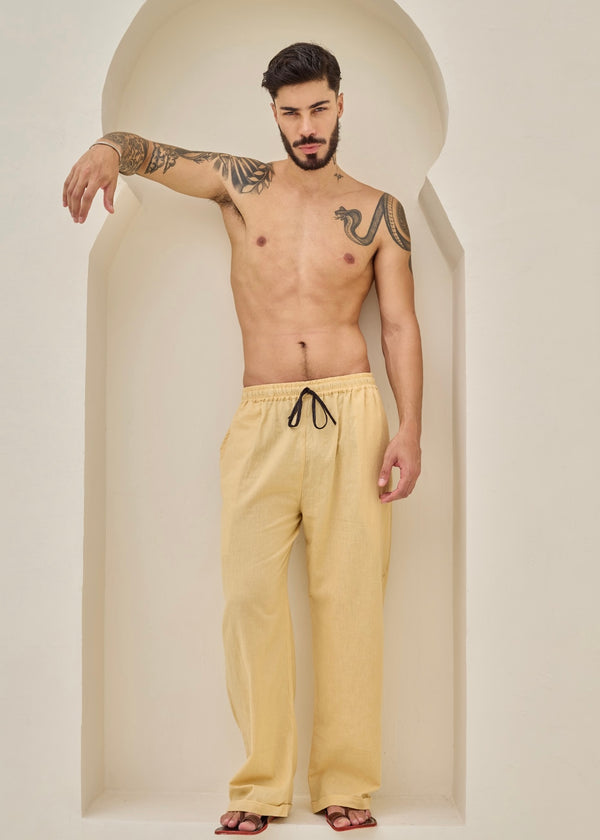 Latte Pull On Trouser