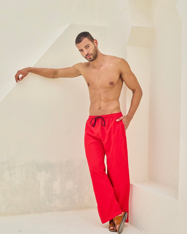 Fiery Pull On Trouser
