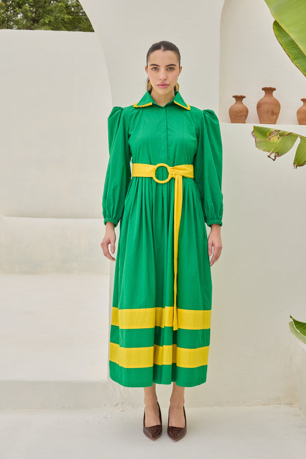 Matcha Midi Dress